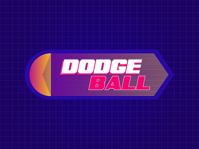 Dribbble Weekly Warm-Up | Retro Video-Game Arcade Logo adobe illustrator cc branding design dribbbleweeklywarmup logo