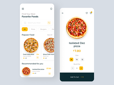 Food Delivery App app design apps burger delivery delivery app delivery apps eat food food app food apps food delivery app food order mobile mobile app mobile ui online food pizza restaurants ui ui ux