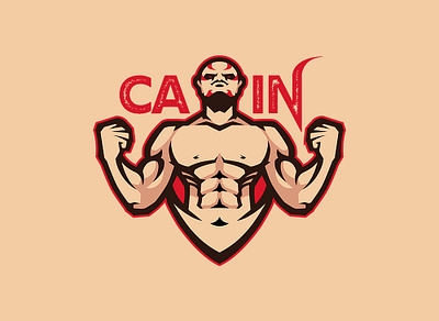 CAIN 3d animation branding esports lgo graphic design logo logos mascot logo motion graphics sports logo ui