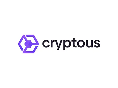 CryptoUS - Logo Design (unused) blockchain blockchain logo branding crypto crypto logo cryptocurrency cryptocurrency logo design logo logo design
