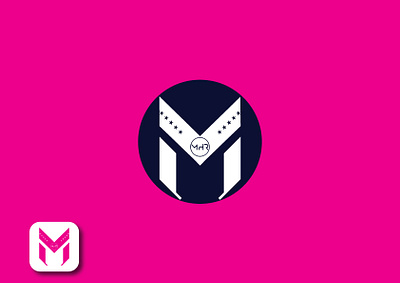 Letter M Logo Design 3d animation branding design flat graphic design illustration logo motion graphics ui