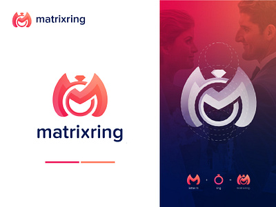 matrixring logo design branding