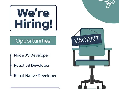 Hiring Post behance bold typography branding digital marketing dribble facebook post graphic design hiring post instagram post job hiring job post linkedin post opprtunities post promotion design social media social media post ui design ux design