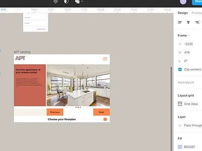 003: APT Landing Page app dailyui design ui ux