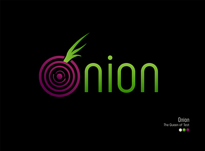 Onion design graphic design illustration logo vector