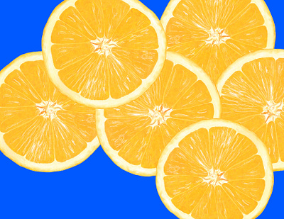 Oranges - Digital digital digital illustration fourwindsgraphics fruit illustration illustrator orange oranges peggy hellem