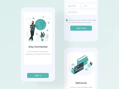 Add card UI app app design branding design mobile app ui uidesign uiux
