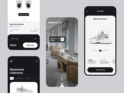 Axel Arigato Virtual Fitting App 3d app design ar ar shopping augmented reality design fashion fitting future future ar innovation mobile app scan scanning shoes ui visual design ux virtual virtual fitting virtual shopping