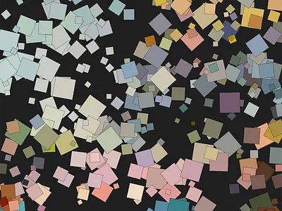 Processing Practice 2 (3) generative art
