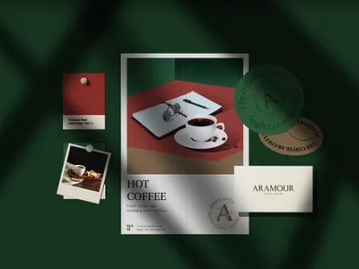 Aramour - coffee branding coffee design graphic design illustration art illustrator logo po poster vector vietnam
