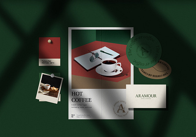 Aramour - coffee branding coffee design graphic design illustration art illustrator logo po poster vector vietnam