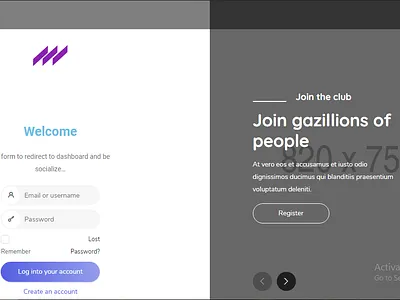 A social media website Fb My Board Design graphic design social media website website wordpress website