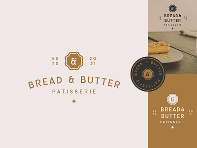 Bread & Butter Branding Design branding design graphic design illustration logo typography vector