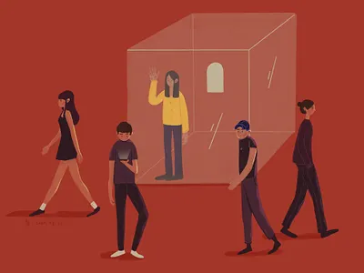 Isolated creative design illus illustration illustrator