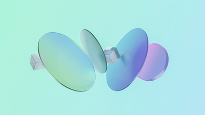 Gradient glasses 3d 3d art branding cinema4d glasses gradient