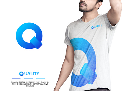 Quality Brand Mark brand design brand identity branding design gradiant graphic design illustration letter q logo logo color logo designer logodesign logos manual q logo q logo design quality quality logo t shirt