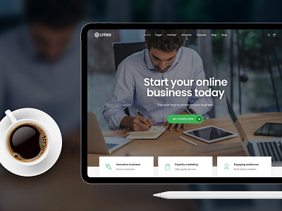 Litho - Elementor WordPress Theme - Startup woocommerce
