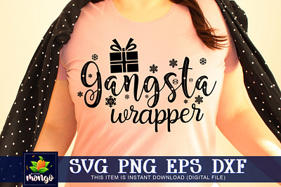 Gangsta wrapper SVG