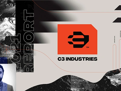 C3 Industries - Logo + Branding Exploration 3 annual report art direction brand branding c cannabis cbd cutting edge design graphic design holding company identity innovative logo logo design modern number print report