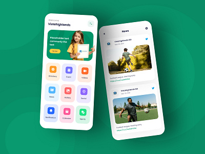 Student App UI Design app design appdesign apponline appui axaydevikar branding branding design design education graphic designer ui designer illustration onlinelarning onlinestudant studentapp ui ui design uidesign uiux uiuxdesign