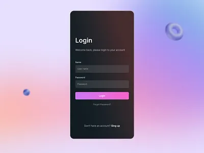 Login app branding design illustration logo mobile mobile app mobile app design ui vector