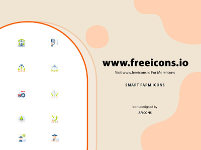 Smart Farms Icons aficons farms free icons icon smart farms vector