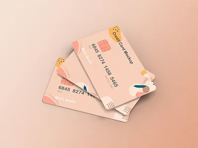Credit Card Mockup 3d animation branding card credit credit card mockup design envato graphic graphic design illustration landing logo mockup motion graphics new themeforest typography ui web