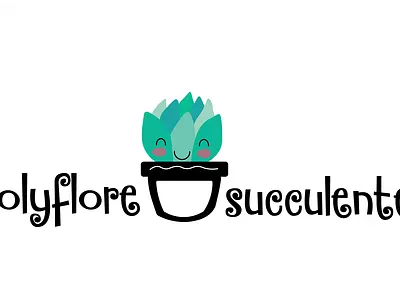 solyflore succulentente funny logo logo