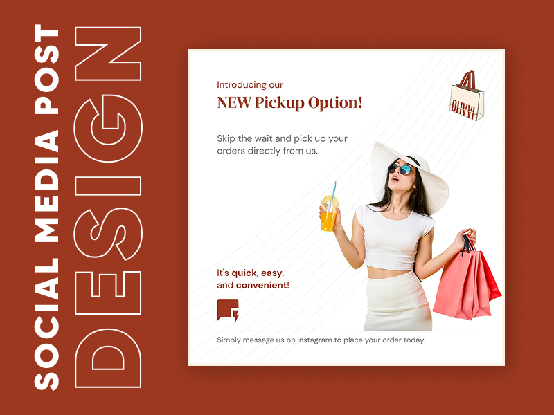 Example of Social Media Post Design