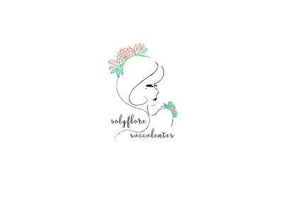 logo solyflore succulentes logo