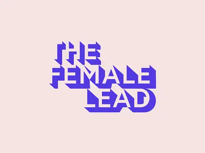 Female Lead logo concept brand branding design female logo graphic design illustration logo logo design logos