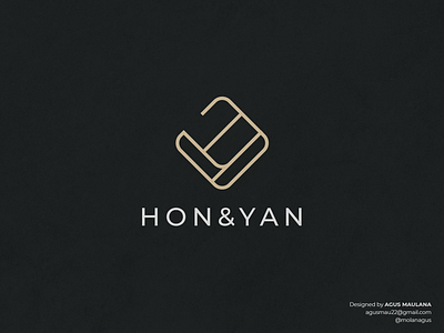 HY LOGO - Luxury Bag Brand apparel bag branding elegance elegant fashion h logo hy logo logo luxury monogram simple y logo