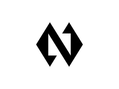 N Box app box branding flat icon identity letter logo logo design logo designer mark minimal n negative space square vector z