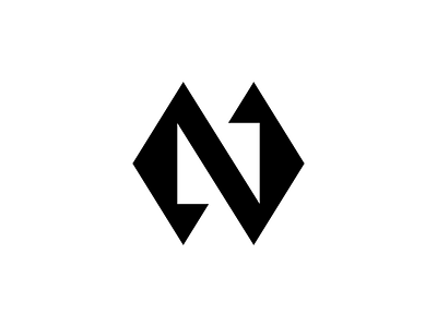 N Box app box branding flat icon identity letter logo logo design logo designer mark minimal n negative space square vector z