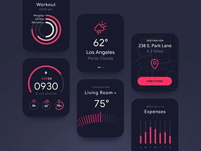 Smart Watch iWatch OS UI Grid app app design branding daily ui data visualization design flat graphic design icon icons illustration infographics ios mobile ui ux vector web web design website