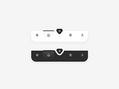 Ui concept black and with app black branding bw design minimal ui uidesign uiux ux vector web white