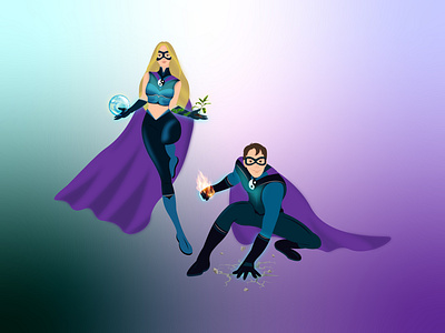 Superhero for Mobile App app branding design graphic design icon illustration logo ui ux vector