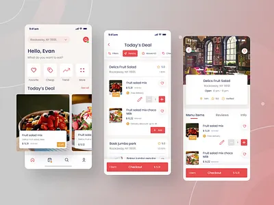 Food Delivery Mobile Application app app design app development application design design interface design mobile app design mobile app development mobile application ui uidesign ux uxdesign