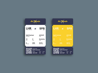 DailyUI #024 - Boarding Pass 024 boarding pass daily daily ui dailyui design flight ticket ui