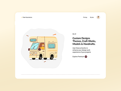 Flash Illustrations branding design logo product design ui uidesign ux uxui