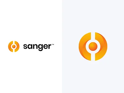 sanger™ brand branding communication design illustration lockup logo logo design mark photoshop tele telecom telecommunicatino vector