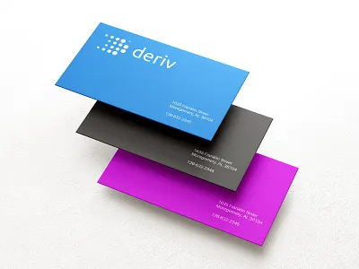 Deriv Brand Identity blockchain brand identity brand strategy branding branding design design graphic design graphics illustration logo logo design minimal minimal design minimal identity modern logo tech company ui
