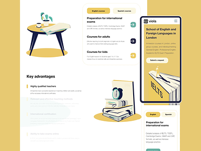 School Website Redesign digitaldesign illustration klad uidesign uiux