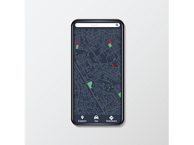 Location Tracker design graphic design mobile design ui ux