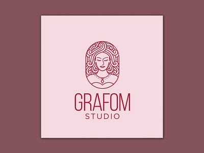 Grafom jewellery branding design logo