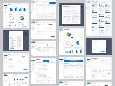All pages. Dashboard for Melita Group. UI design all pages basov basovdesign blue dashboard dashboard ui document graphic design hr minimal mymelita pages responsive saas saas platform ui ui design webdesign website