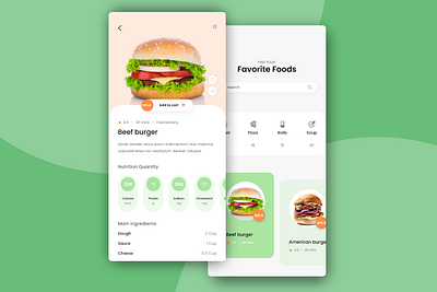 Online Food Ordering App UI UX