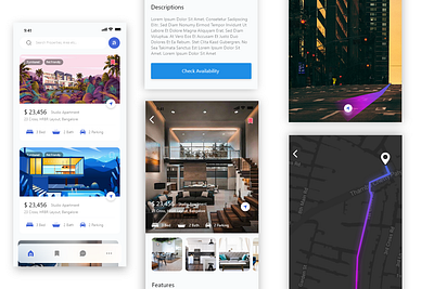Real Estate App UI UX