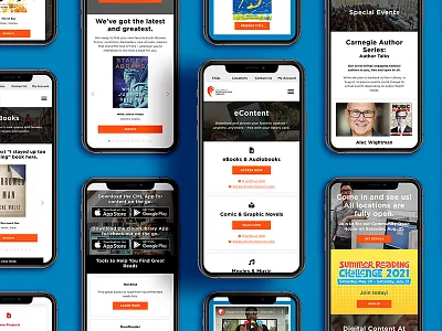 Columbus Metropolitan Library User Journey design ui ux