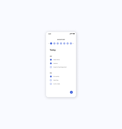 Daily UI 042 - To-Do List dailyui dailyui042 todolist